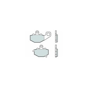 Klocki hamulcowe BRENTA KH192 złote tył - FT 4089