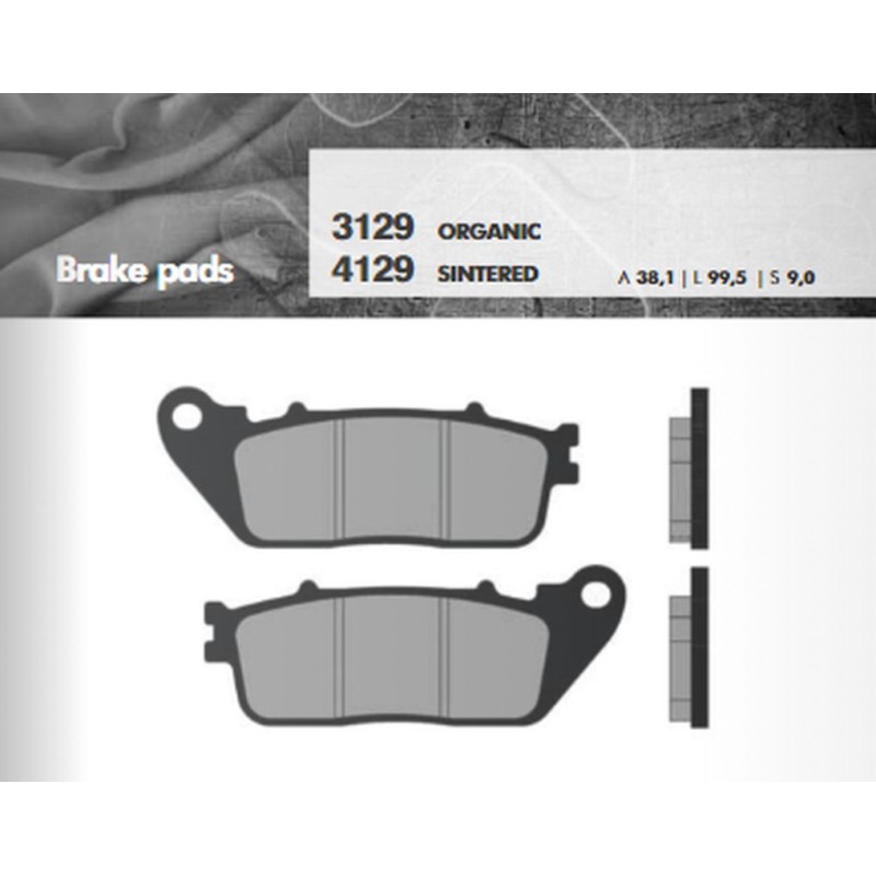 BRENTA KLOCKI HAMULCOWE KH488 SPIEK METALICZNY (ZŁOTE) (FT 4129) - Najwyższa jakość i trwałość