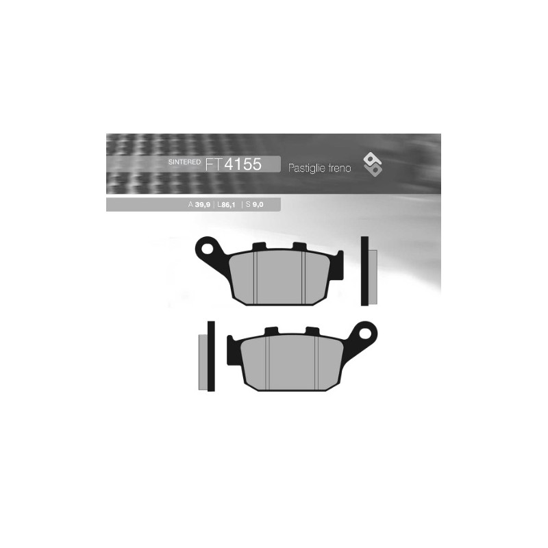 Klocki hamulcowe BRENTA KH496 Honda CB 500R/X, CB 650F, CBR 650/CTX 700