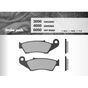 Brenta Klocki Hamulcowe KH185 Spiek Metaliczny (Złote) Off Road CR/CRF/KX/KXF/RM/RMZ/YZ/YZF Przód