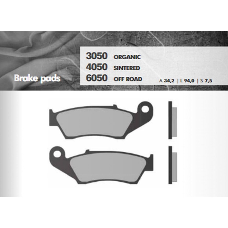 Brenta Klocki Hamulcowe KH185 Spiek Metaliczny (Złote) Off Road CR/CRF/KX/KXF/RM/RMZ/YZ/YZF Przód