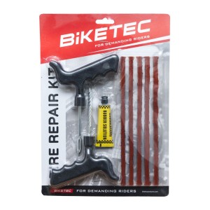 BIKETEC ZESTAW NAPRAWCZY DO PRZEBITYCH OPON BEZDĘTKOWYCH