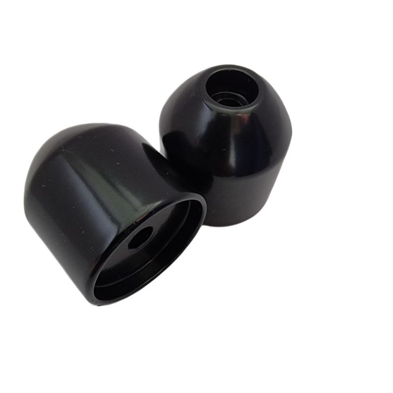 Końcówki kierownicy BIKETEC do Aprilia RSV, Shiver, Tuono, Mana, Pegaso - czarne 2401020000