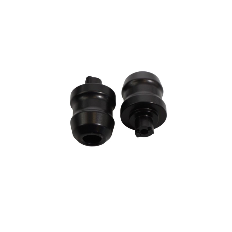 BIKETEC KOŃCÓWKI/CIĘŻARKI KIEROWNICY KAWASAKI NINJA 650 (2017-) KOLOR CZARNY 2404070000