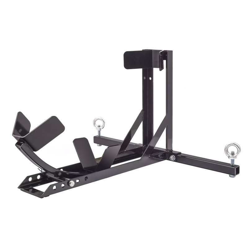 BIKETEC UNIWERSALNY PODNOŚNIK STOJAK Z UCHWYTEM PRZEDNIEGO KOŁA DO TRANSPORTU MOTOCYKLA