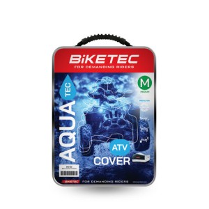 BIKETEC Pokrowiec wodoodporny Aquatec na ATV kolor czarny/szary rozmiar L