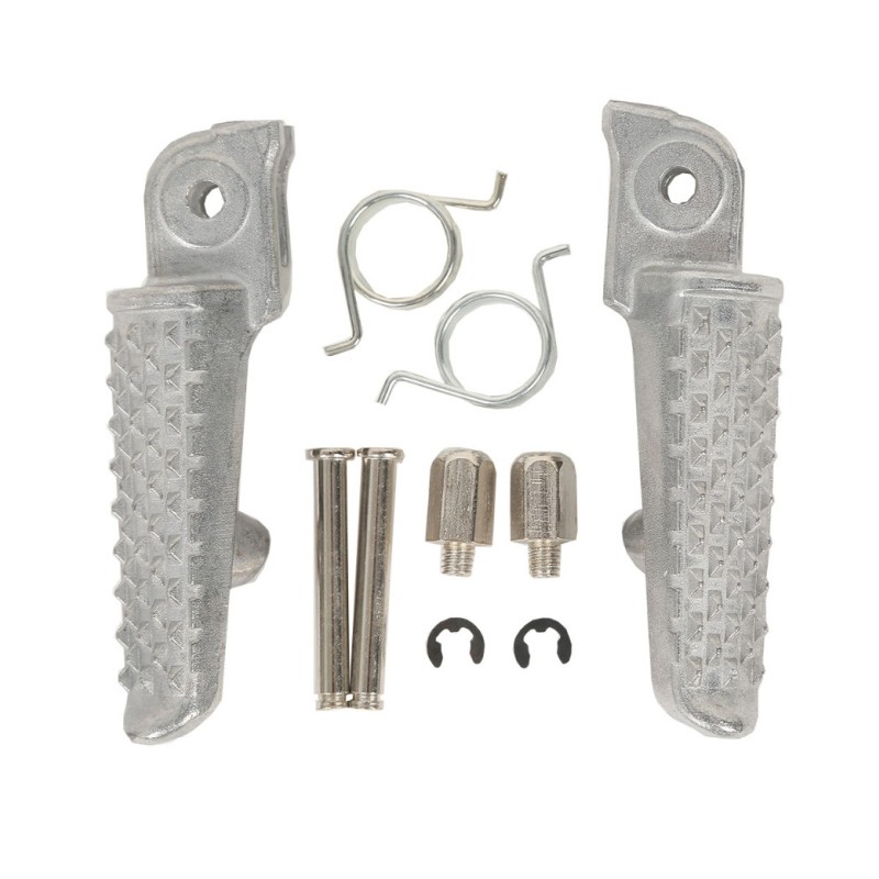 Zestaw podnóżków kierowcy do Honda CBR 600RR '07-14 - kolor srebrny