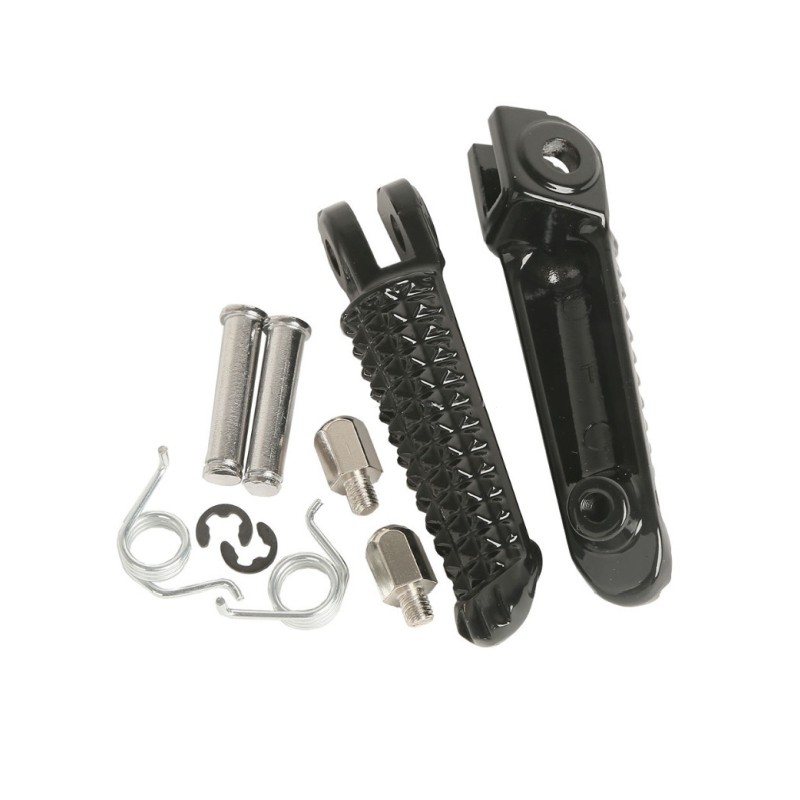 Podnóżki kierowcy Yamaha YZF R1, R6, R6S - zestaw kompletny