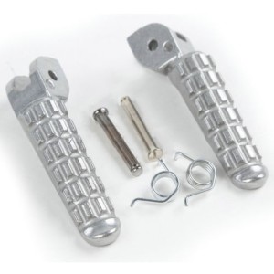 Zestaw podnóżków kierowcy Ducati Monster 696/796 '09-13 - kolor srebrny