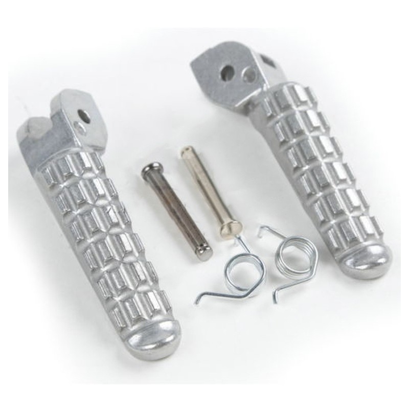 Zestaw podnóżków kierowcy Ducati Monster 696/796 '09-13 - kolor srebrny