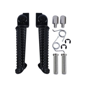 Zestaw podnóżków kierowcy Yamaha YZF R1 '98-11, YZF R6 '99-12 - czarne