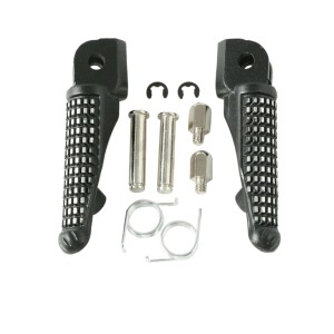 Zestaw podnóżków kierowcy Kawasaki ZX-10R '11-17 czarne - BIKETEC PARTS