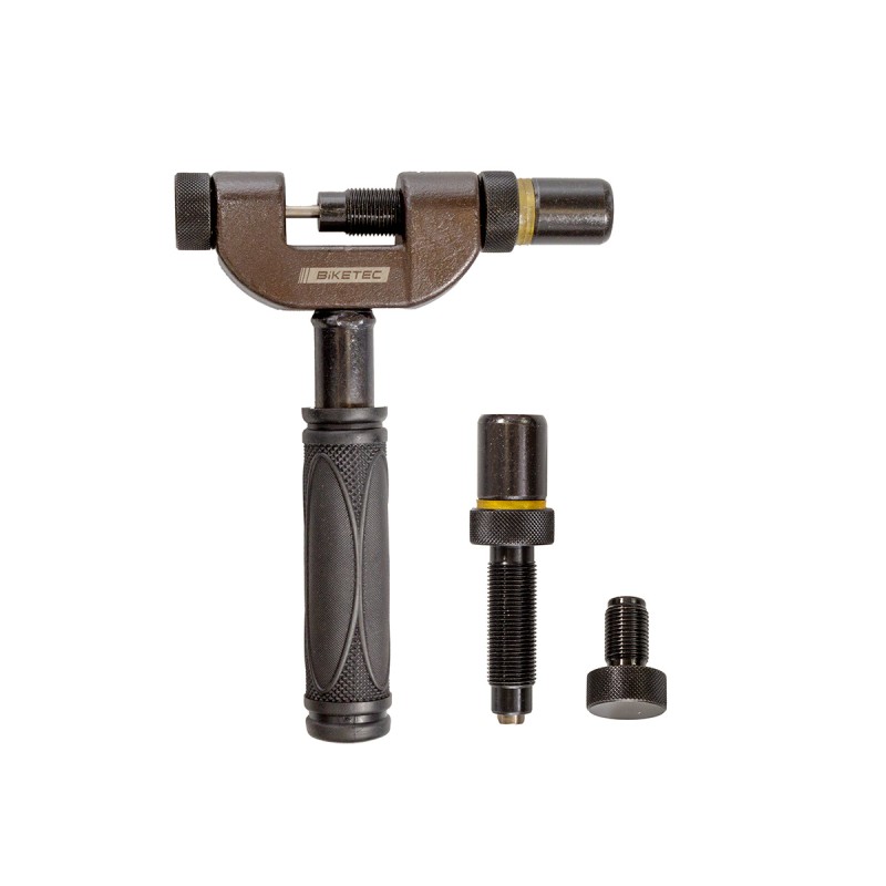 BIKETEC NARZĘDZIE ZAKUWARKA DO ZAKUWANIA I ROZKUWANIA ŁAŃCUCHÓW NAPĘDOWYCH TYP: 520/525/530/632/630