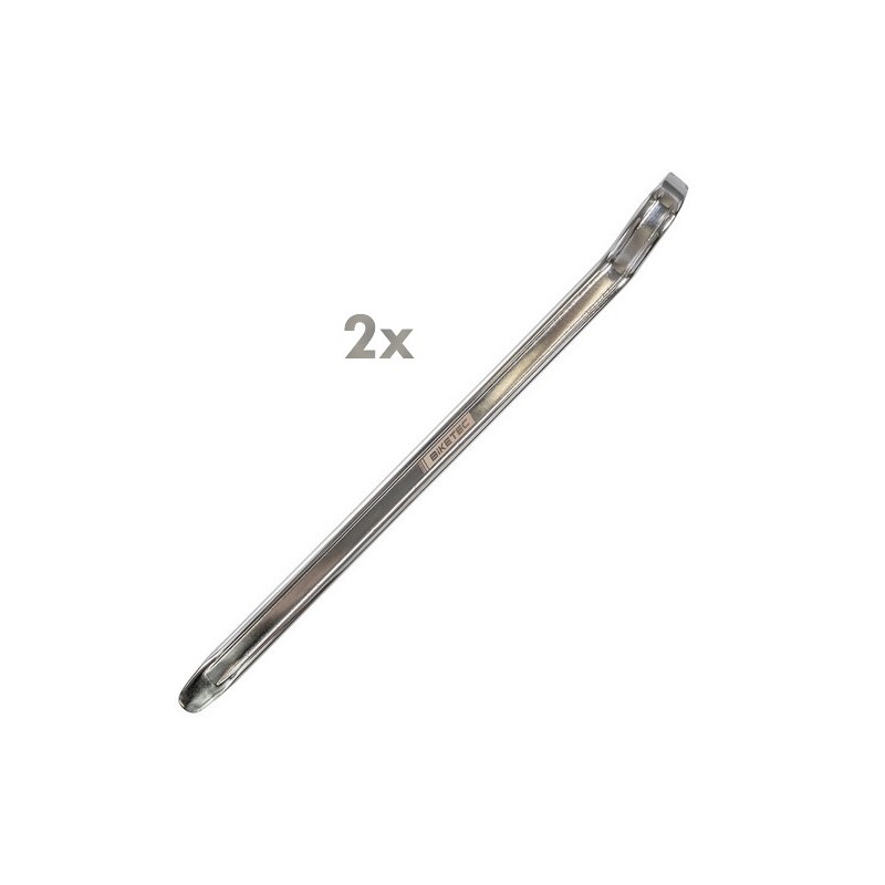 BIKETEC ZESTAW 2 SZT. ŁYŻKI DO OPON WYGIĘTE 500 X 25 X 9 MM (50 CM)