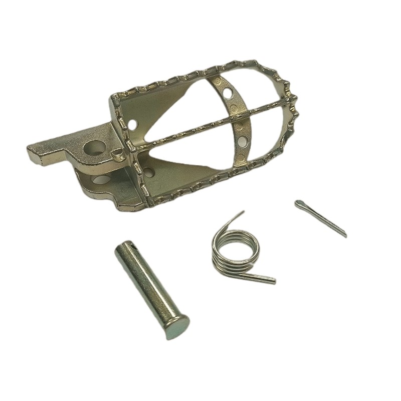 Podnóżka prawego stona Buzzetti do Honda CR/CRF - stal nierdzewna