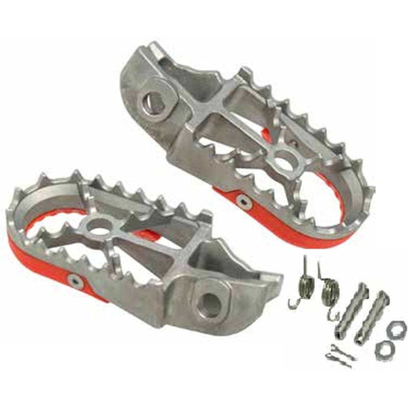 Podnóżki Buzzetti do KTM SX 85 \'18-\'22, SX/SXF 125/250/350/450 \'16-\'22 oraz Husqvarna TC 85 \'18-\'22, TC 125 \'16-\'22, FC 