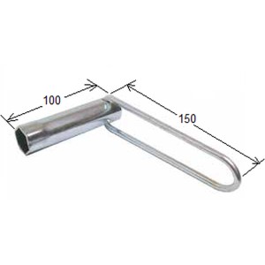 Klucz do świec zapłonowych 21mm x 100mm - BUZZETTI