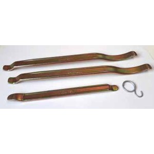 BUZZETTI Narzędzia Zestaw Łyżek do Opon "Professional" 35cm/35cm/24cm (3 sztuki)