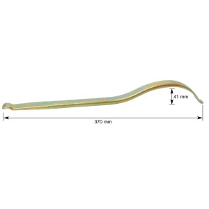 Narzędzia do opon - Łyżka wygięta z stopką 37cm BUZZETTI