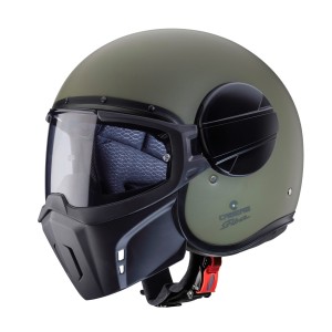 Kask otwarty Caberg Jet Ghost X Solid Zielony Mat Rozmiar M