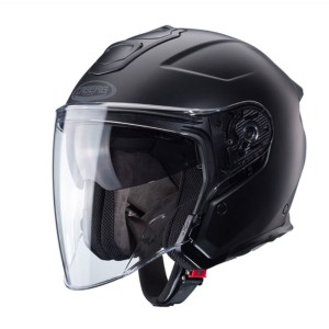 Kask otwarty Caberg Jet Flyon II Solid Black Czarny Mat Rozmiar M