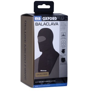 Kominiarka Oxford Deluxe Balaclava Micro Fiber - kolor czarny