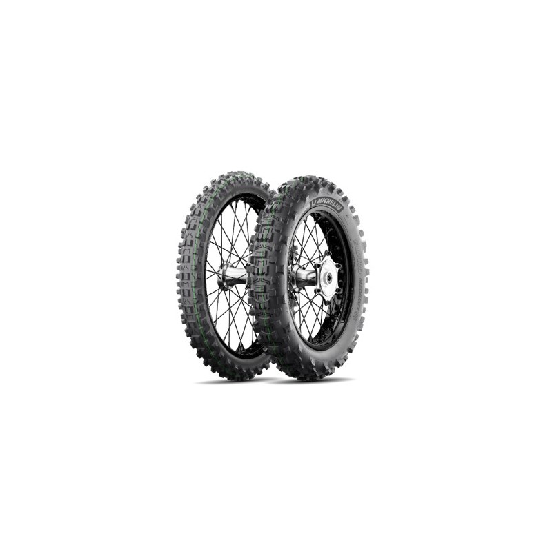 Michelin kompletny zestaw opon 90/90-21 Enduro Medium 2 54R TT Przód + 140/80-18 Enduro Medium