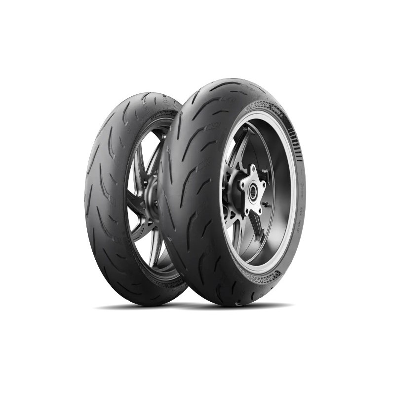 MICHELIN KOMPLET OPON CAI988009/25 120/70ZR17 POWER 6 (58W) M/C TL PRZÓD DOT 2025 + (CAI691318/25) 180/55ZR17 POWER 6 (73W) M/C