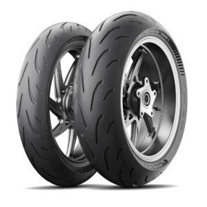 Michelin Komplet Opon (CAI988009/25) 120/70ZR17 Power 6 (58W) M/C TL PRZÓD DOT 2025 + (CAI822275/25) 190/50ZR17 Power 6 (73W) M/