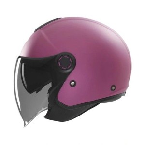 NOX KASK OTWARTY JET Z BLENDĄ N182 SOLID KOLOR FUKSJA MAT XS