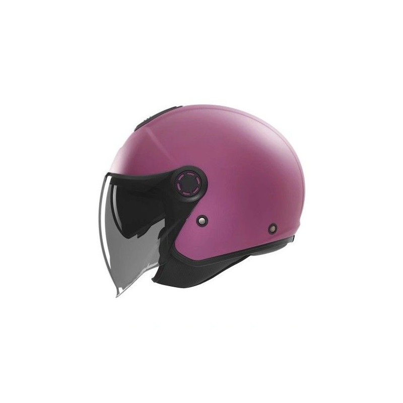 NOX KASK OTWARTY JET Z BLENDĄ N182 SOLID KOLOR FUKSJA MAT XS