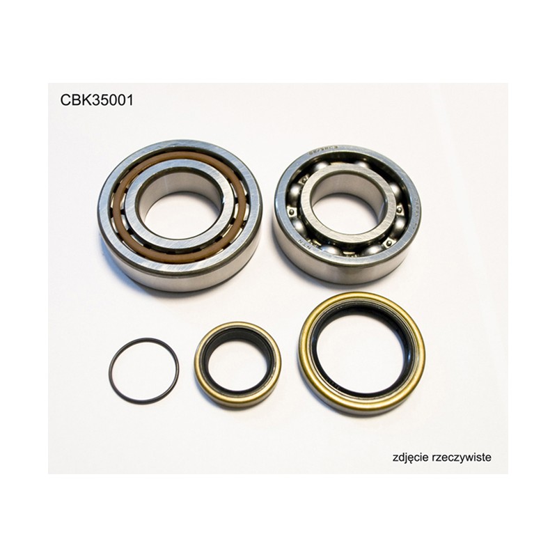 Łożyska wału korbowego KTM SX/EXC 250/300 '04-'25, Freeride 250R '14-'17, Husqvarna TE/TC 250/300 '14-'25