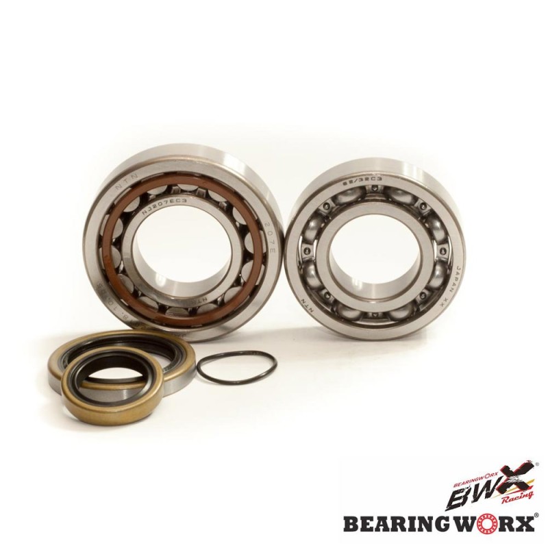Łożyska wału korbowego BEARING WORX do KTM SX/EXC 250/300 04-25, FREERIDE 250R '14-'17, HUSQVARNA TE/TC 250/300