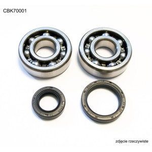 Łożyska wału korbowego Suzuki RM 80/85 89-16 (NTN) - Bearing Worx (24-1014)