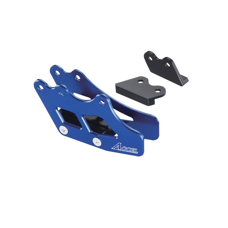 Prowadnica łańcucha kpl. Yamaha YZF 250/450 '07-'16, YZ250 '08-'16 niebieska