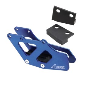 Prowadnica łańcucha kpl. Yamaha YZ '97-'07, YZF '98-'06, Suzuki RMZ250 '07-'16, RMZ450 '05-'16 - niebieski