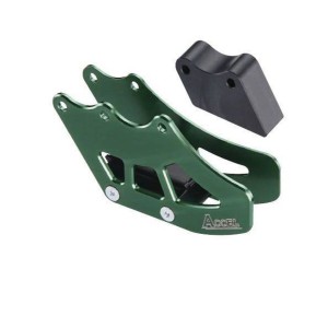 Prowadnica łańcucha Kawasaki KX125/250 '97-'06, KXF250 '04-'05, Suzuki RMZ 250 '04-'06 - zielony