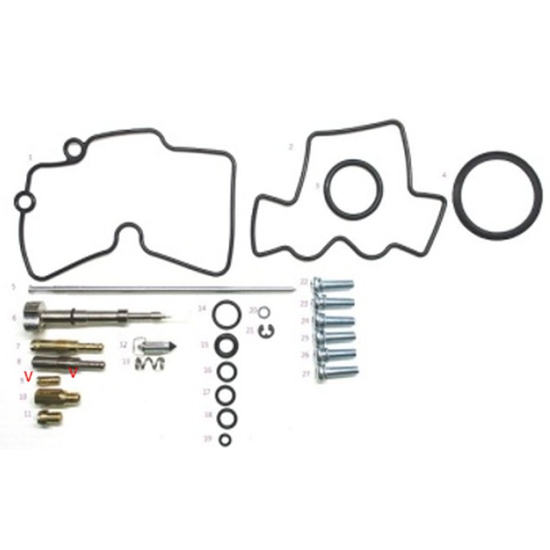 Zestaw naprawczy gaźnika Honda CRF 150R/RX '08-'09 - BEARING WORX (26-1001)