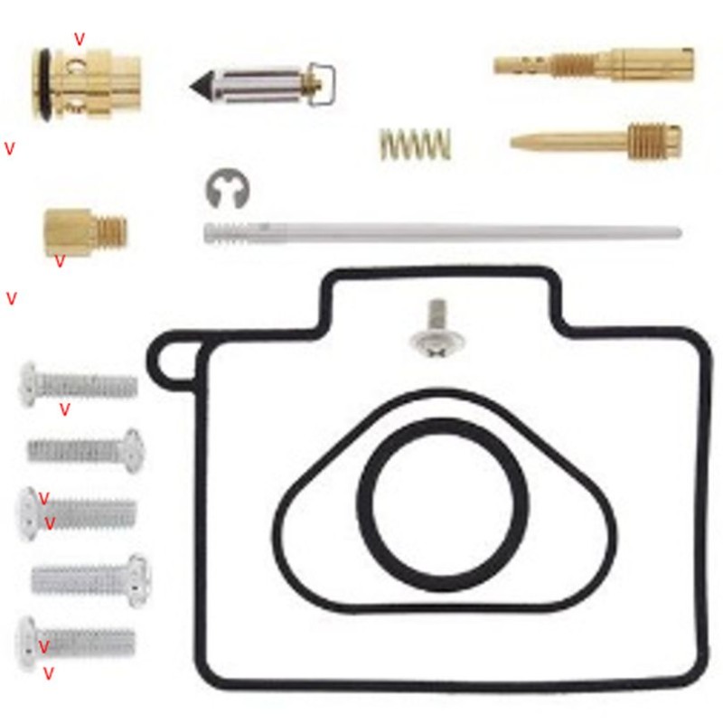 Zestaw naprawczy gaźnika do HONDA CR 125R '02 (26-1183) - BEARING WORX