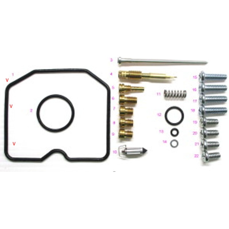 Zestaw naprawczy gaźnika Kawasaki KLF 300C Bayou '97-'05 (26-1392)
