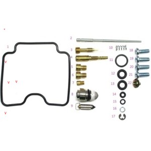 Zestaw naprawczy gaźnika Suzuki DRZ 400S/SM '00-'17