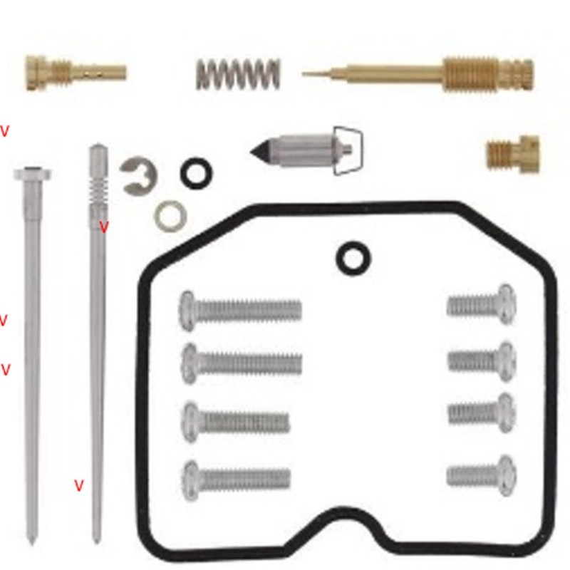 Zestaw naprawczy gaźnika Kawasaki KLX 300/R '97-'07 (26-1133) - BEARING WORX