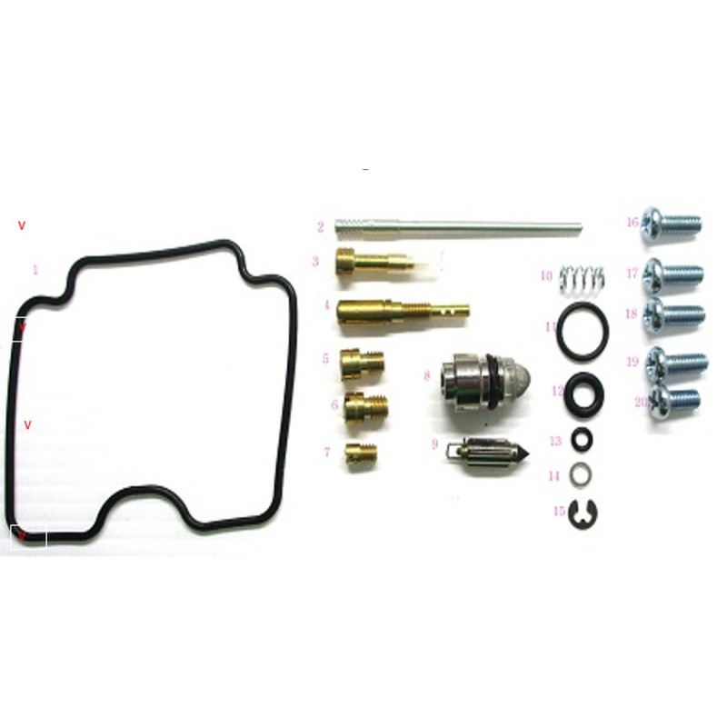Zestaw naprawczy gaźnika Suzuki LT-F 300F King Quad '00-'02