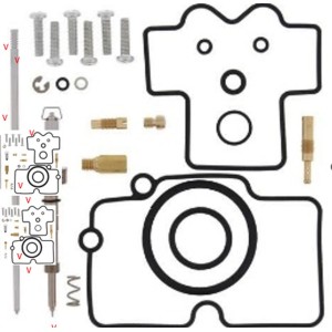 Zestaw naprawczy gaźnika Yamaha YZ 450F '03-'04 - Bearing Worx (26-1272)