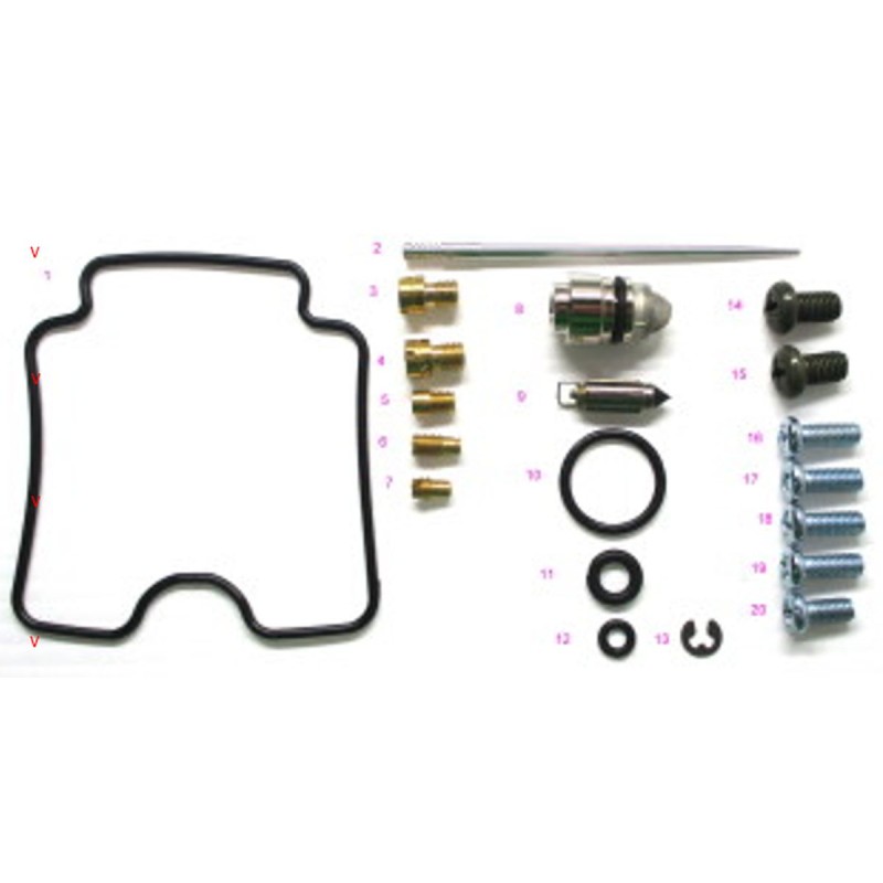 Zestaw naprawczy gaźnika Polaris Predator 500 '03-'07 | BEARING WORX (26-1449)