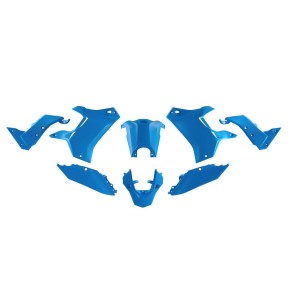 Komplet plastików RACETECH (RTECH) T7 REVOLUTION Yamaha Tenere 700 '19-'24 jasny niebieski