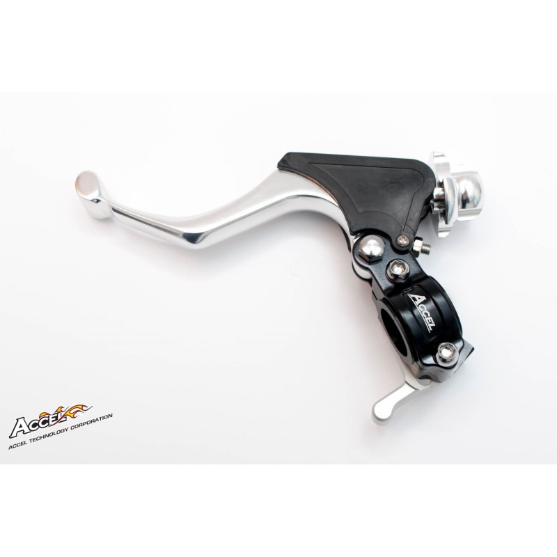 Uchwyt dźwigni sprzęgła + hot start uniwersalny - kolor czarny (3 pozycja dźwigni)