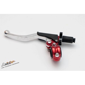 ACCEL UCHWYT DŹWIGNI SPRZĘGŁA KOMPLETNY UNIWERSALNY CZERWONY