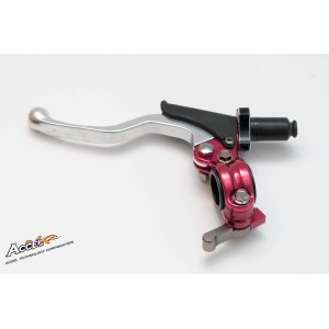 ACCEL UCHWYT DŹWIGNI SPRZĘGŁA + HOT START UNIWERSALNY CZERWONY