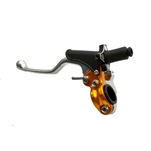 ACCEL UCHWYT DŹWIGNI SPRZĘGŁA + DEKOMPRESATOR ZŁOTY (CL-08G) - PROMOCJA